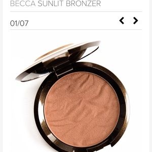 Full size BECCA bronzer (like new)